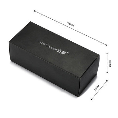Boutique glasses box multi-function screwdriver glasses bag glasses cloth polarized test card accessories