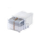 Stackable Plastic Storage Box Drawer Type Storage Box
