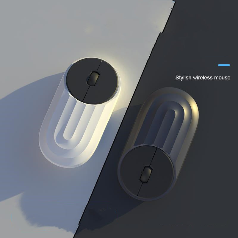Wireless Mouse Rechargeable Mute Bluetooth Dual-mode Home Office Laptop Desktop External Infinite Mouse