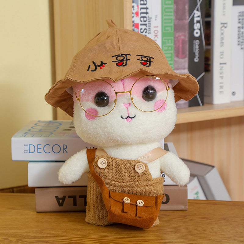 Cute net red hamster doll