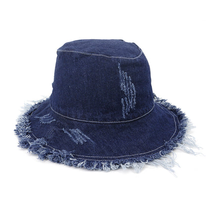 Big edge dome straw hat