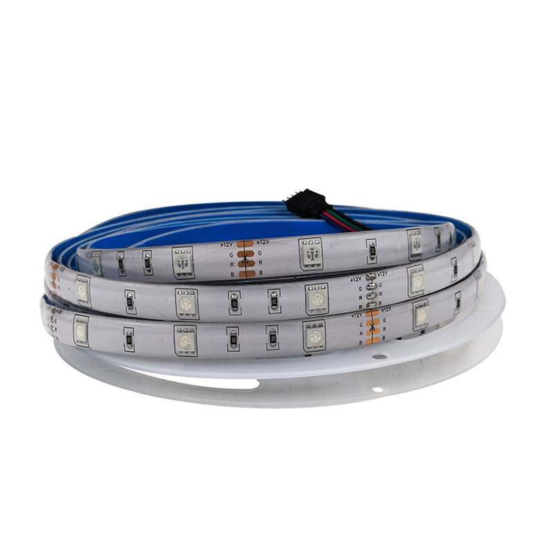 Blue plastic white disk colorful soft light bar