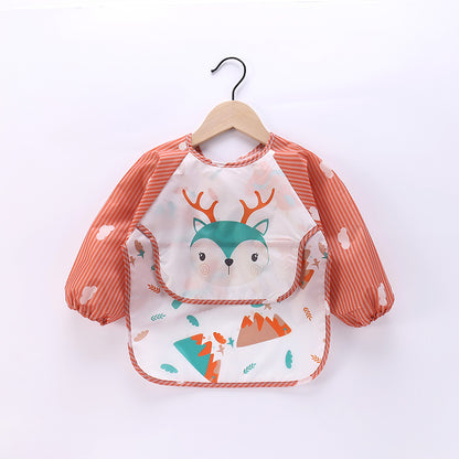 Catch The Rice Pocket Baby Top Up Children's Coat Bib