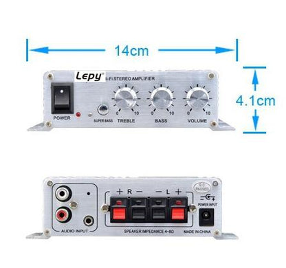 268 Amplifier DC12V Amplifier High-fidelity High-power Car/Motorcycle Hot Amplifier