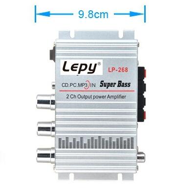 268 Amplifier DC12V Amplifier High-fidelity High-power Car/Motorcycle Hot Amplifier