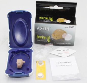 Hearing Aid Portable Small Mini In Ear Invisible Amplifier Sound Adjustable