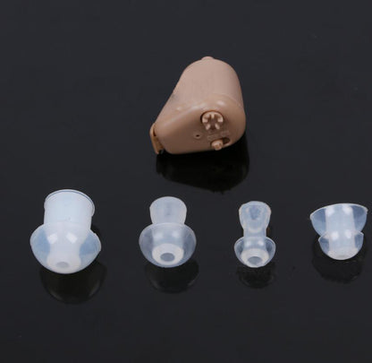 Hearing Aid Portable Small Mini In Ear Invisible Amplifier Sound Adjustable