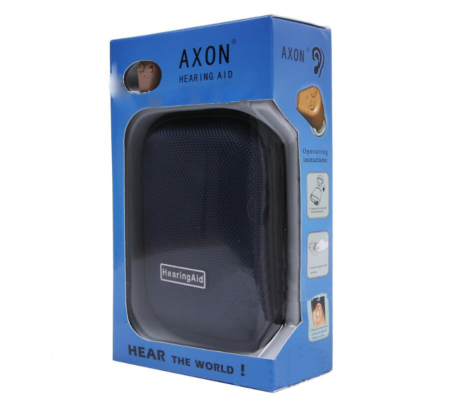 Hearing Aid Portable Small Mini In Ear Invisible Amplifier Sound Adjustable