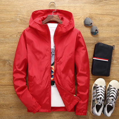 RED SEASONAL MEN'S Long sleeve stand collar URBAN STYLE  jacket