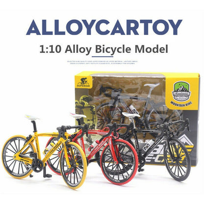 Alloy simulation bicycle decoration road bike