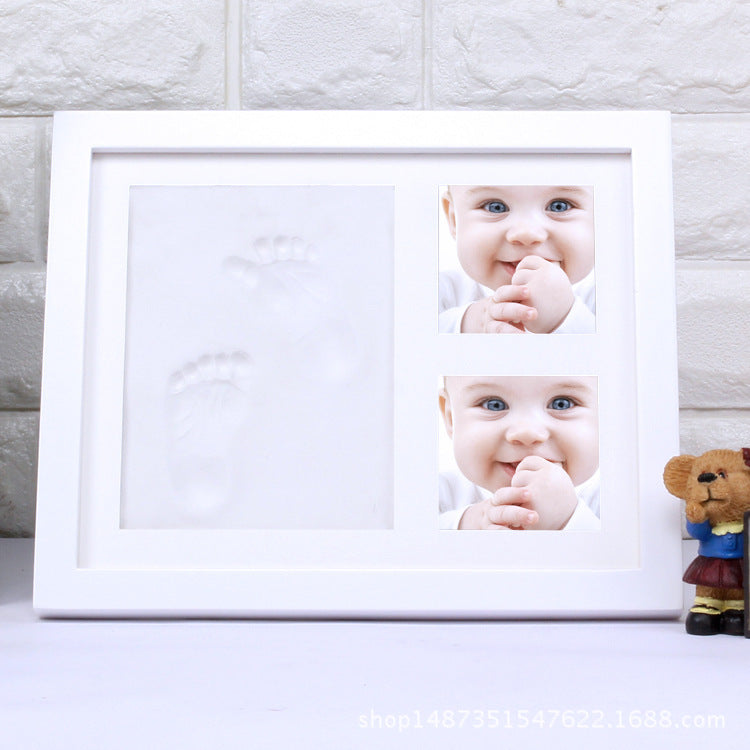 Baby Baby Hand And Foot Print Pad Photo Frame
