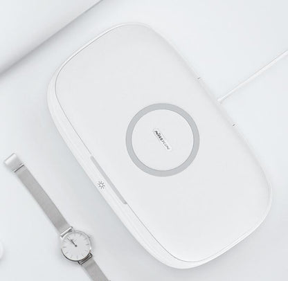 Rechargeable UV sterilization box