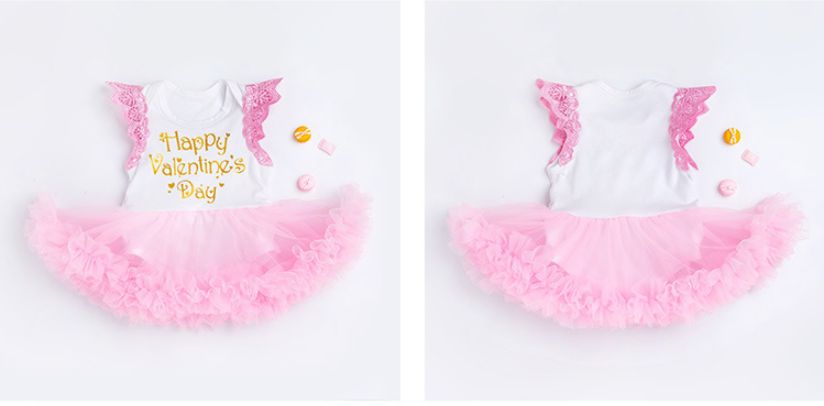 Children's dress crown sleeveless dress 0-2 full moon