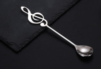 304 stainless steel music symbol creative spoon