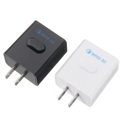 Q C 3.0 Wall Mobile Phone Charger Adapter US Plug Fast Charging