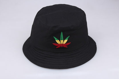 Men and Women Couples Beach Basin Hats Spring and Summer Foldable Letter Hats