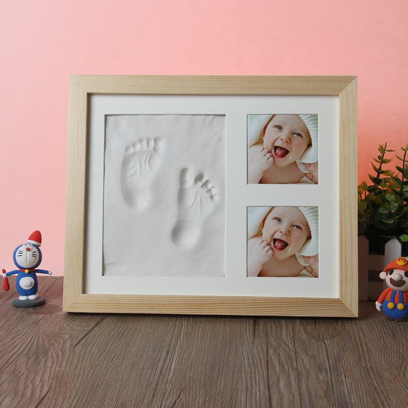 Baby Baby Hand And Foot Print Pad Photo Frame
