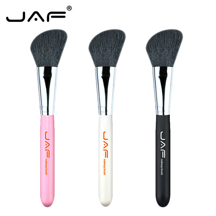 JAF makeup brush Single oblique head blush brush Natural mountain wool Source new product 12GKYA Rouge brush