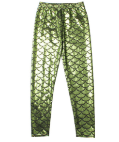 Children's leggings fish scale leggings