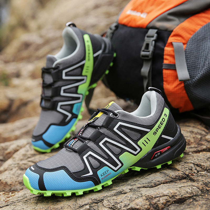 Men's shoes breathable mesh hiking shoes