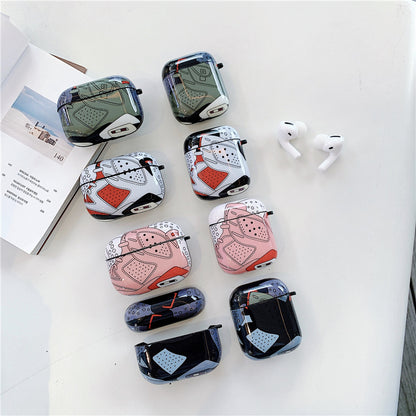 Compatible with Apple, AirPods Pro Bluetooth Wireless Headset Protective Cover Anti-Fall Soft Shell