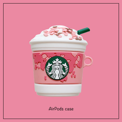 Cute Cup Earphone Set