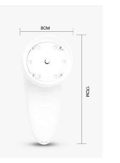 Rechargeable waterproof silicone bath brush