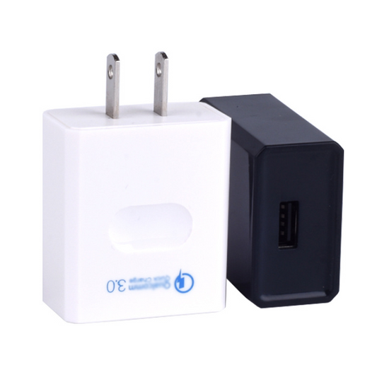 Q C 3.0 Wall Mobile Phone Charger Adapter US Plug Fast Charging