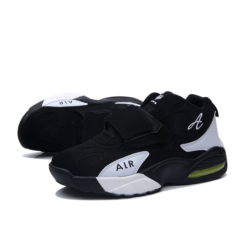 Middle cut basketball shoes