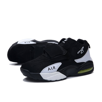 Middle cut basketball shoes