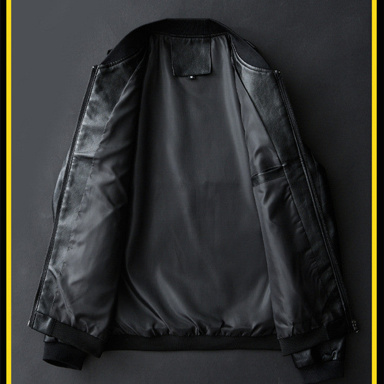 Korean Style Handsome Slim Plus Size Motorcycle Suit