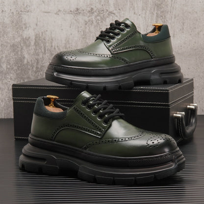 Hair Stylist's Internal Heightening Casual Shoes