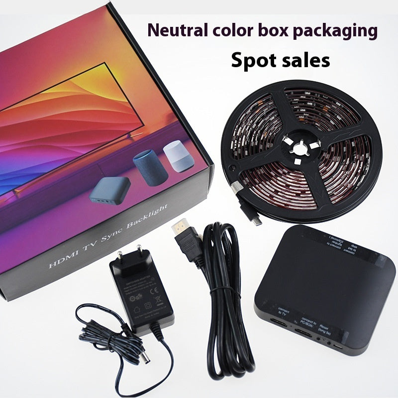 Graffiti Smart Acousto-optic Synchronous TV Ambience Light