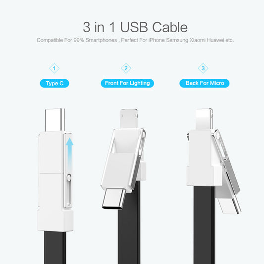 Applicable To Android Type-C Creative Mobile Phone Charging Cable
