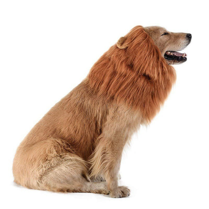 New Dog Wig Lion Mane Clothing