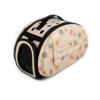 Pet Space Foldable Handbag Out Portable Pet Shoulder Bag Printing
