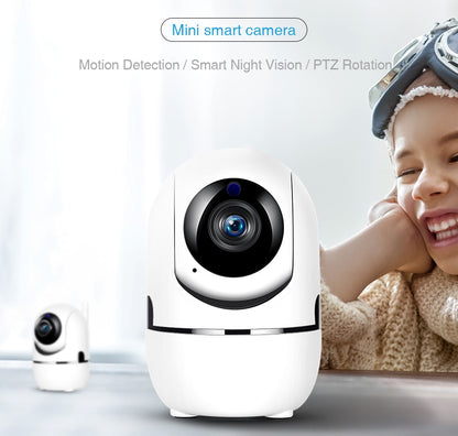 1080P Home Security Surveillance Auto Tracking Camera US EU UK Plug