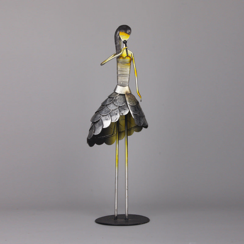 Retro Simple Music Band Character Craft Ornaments