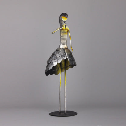 Retro Simple Music Band Character Craft Ornaments