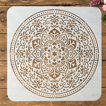 Mandala Furniture Tile Floor Wallpaper DIY Hand Account