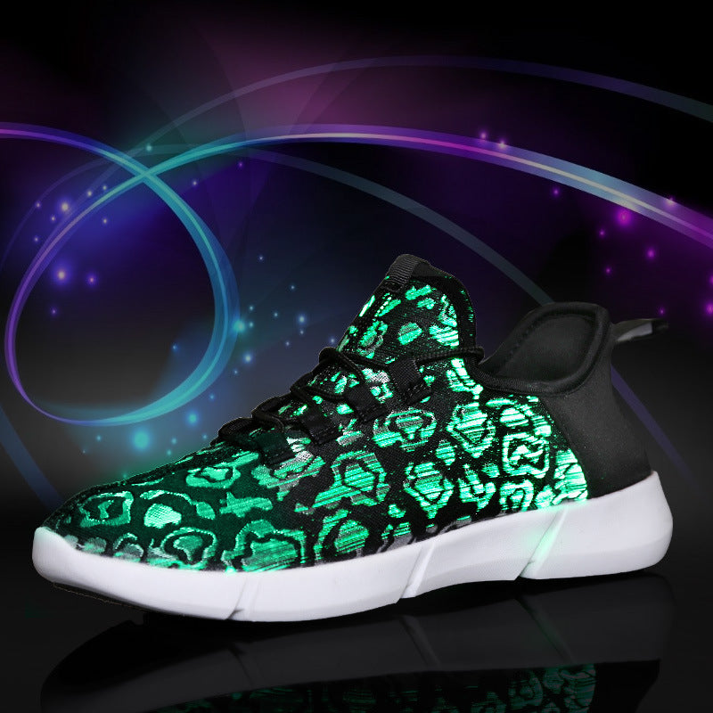 Colorful Glowing Shoes Without String Lights Luminous Shoes