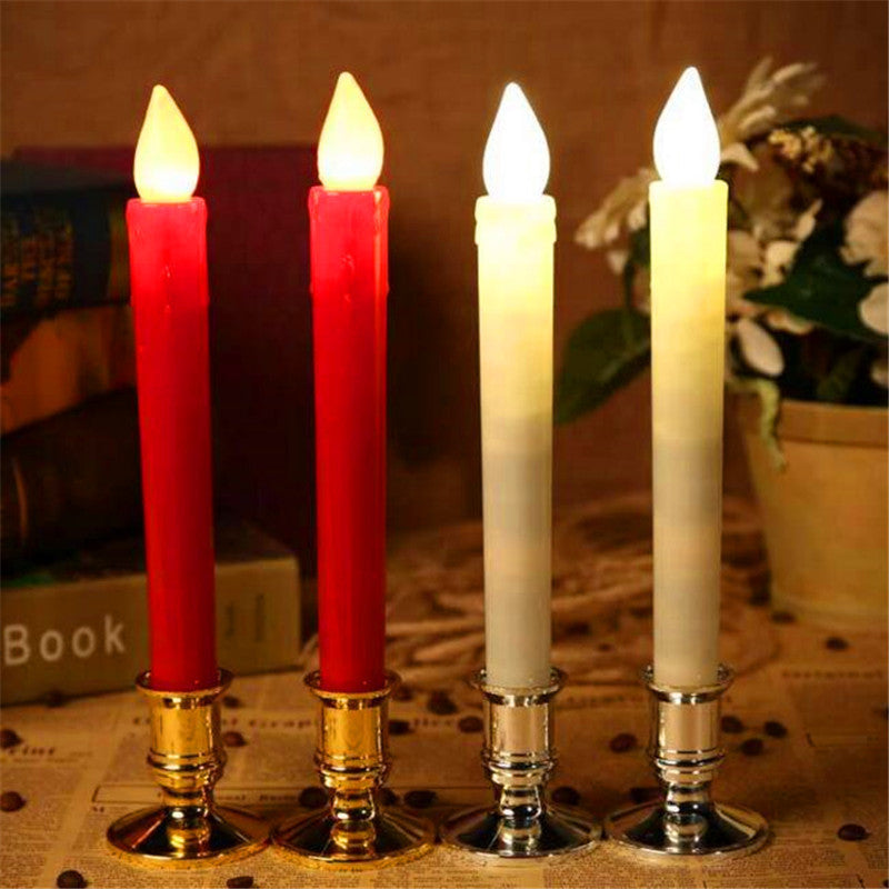 LED Long Pole Candle Light Furniture Decorative Night Light