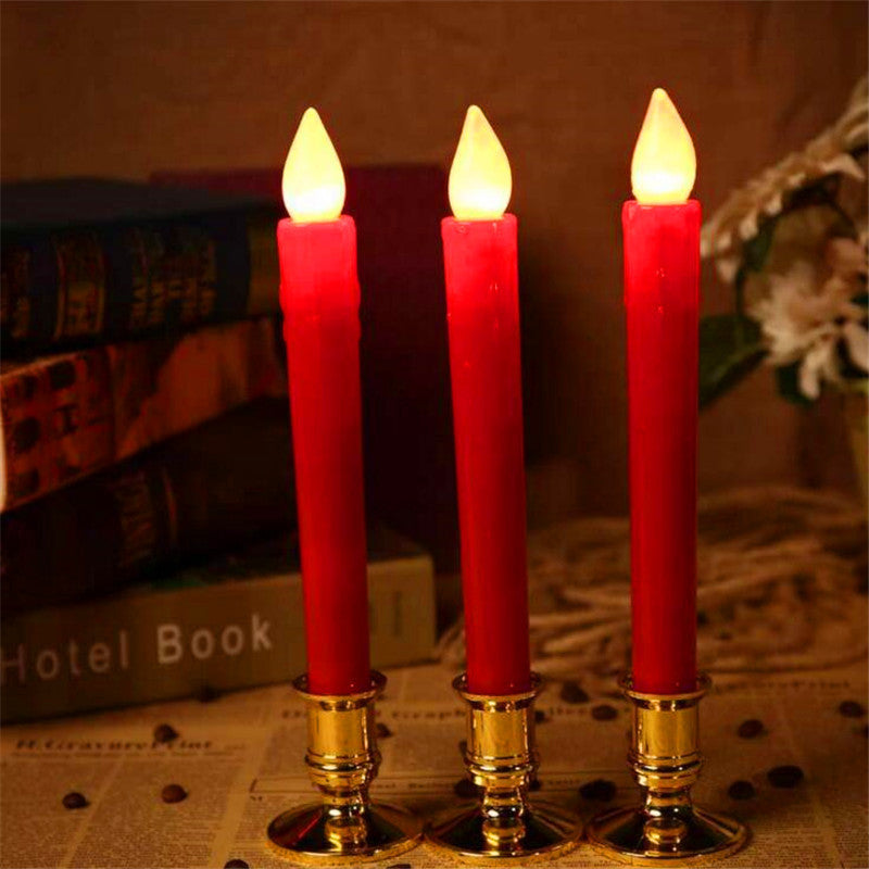 LED Long Pole Candle Light Furniture Decorative Night Light