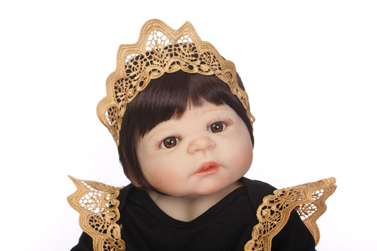 All-Plastic Simulation Baby Doll Reborn Baby