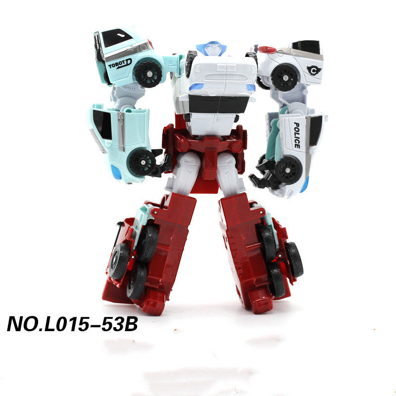 Three-in-one Car Deforming Robot Combined Diamond