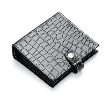 Shore non-portable creative jewelry jewelry storage box Leather earring earring storage book Jewelry album box