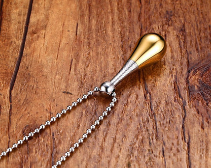 Necklace Pendant Titanium Steel Personalized Perfume Bottle Pendant