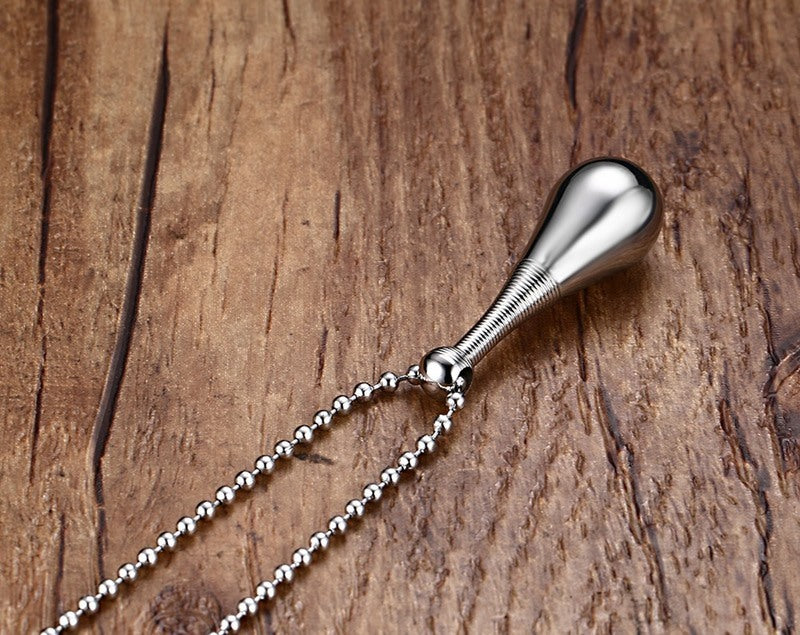 Necklace Pendant Titanium Steel Personalized Perfume Bottle Pendant
