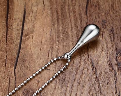 Necklace Pendant Titanium Steel Personalized Perfume Bottle Pendant