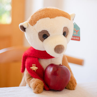 Cute Plush Toy Mongoose Simulation Animal Parent-Child Doll
